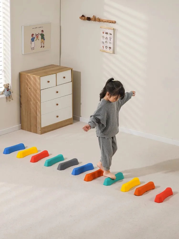 Colourful Stepping Stones - BalanceFun-Nora Luxe