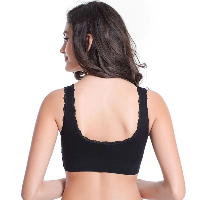 Comfort Bra with Side Closure – Elena-Black-S-Nora Luxe