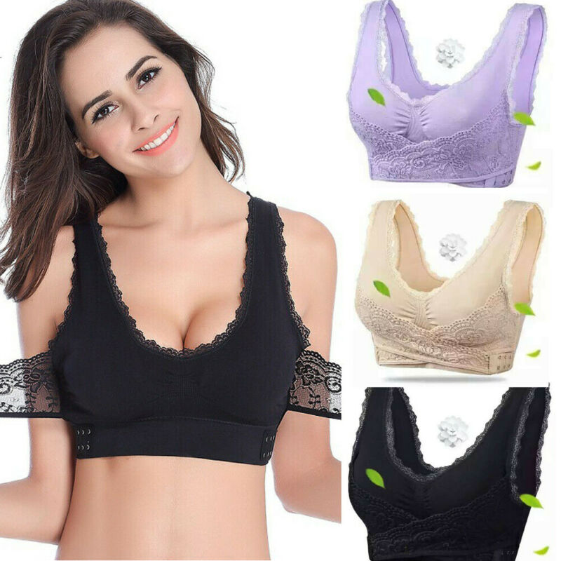 Comfort Bra with Side Closure – Elena-Black-S-Nora Luxe