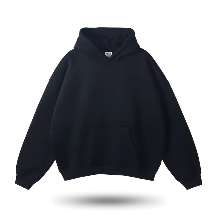 Comfort Fit Hoodie - Serenity-Onyx Black-S-Nora Luxe