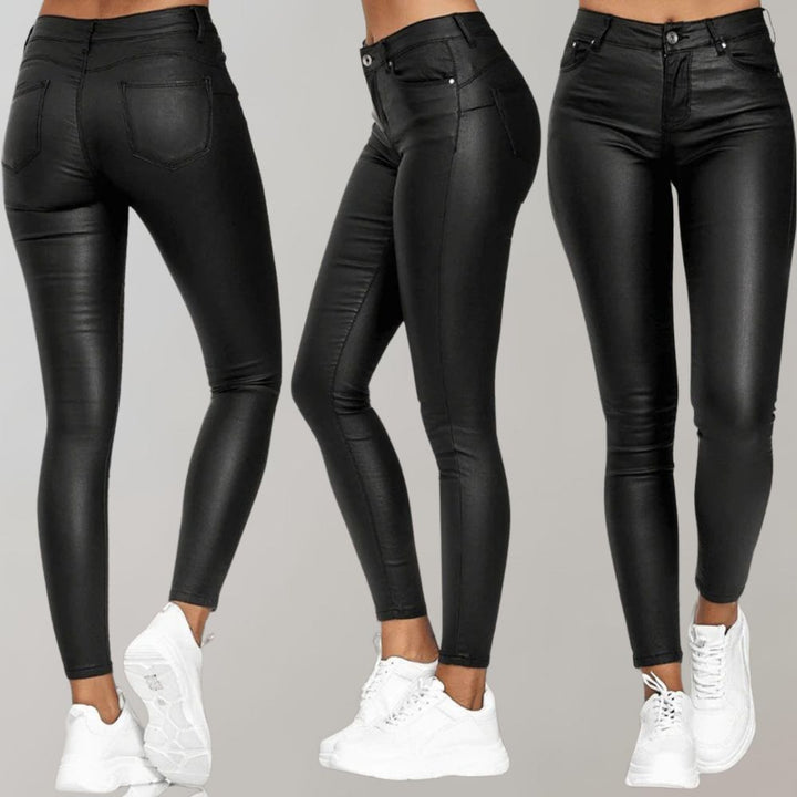 Comfort Fit Trousers - Luxura-Black-S-Nora Luxe