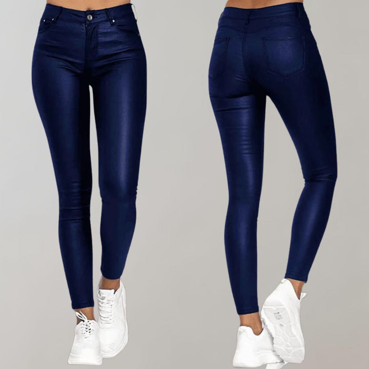 Comfort Fit Trousers - Luxura-Blue-S-Nora Luxe