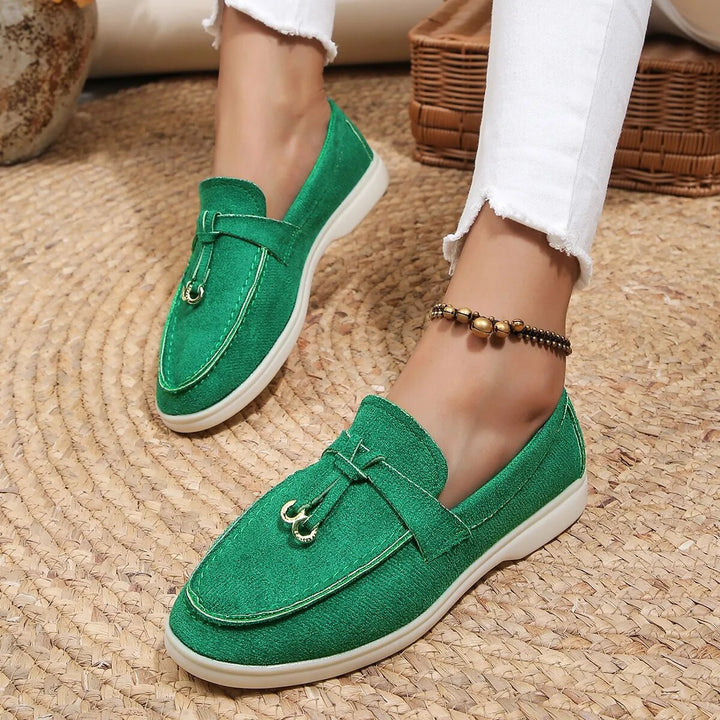 Comfort Loafers - Avery-Green-3.5-Nora Luxe