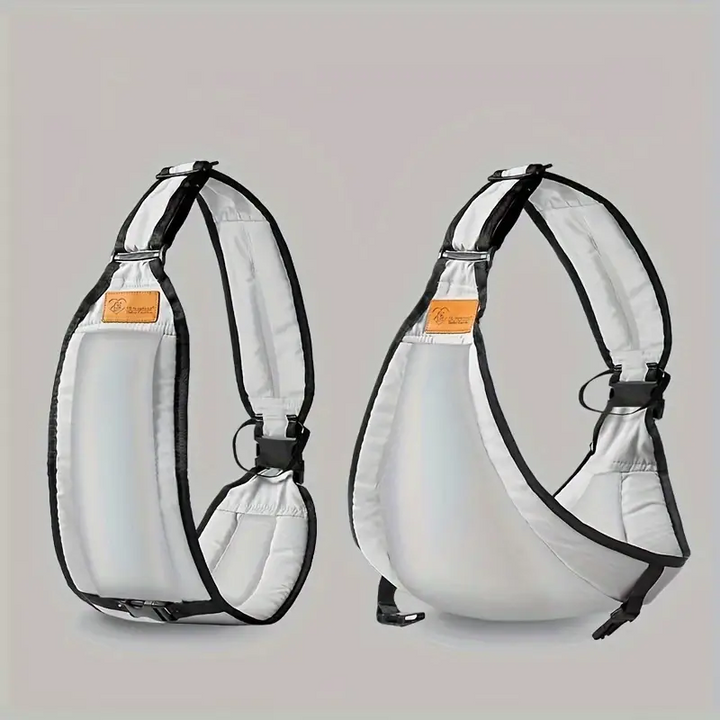 Comfortable Adjustable Baby Carrier - CuddleNest-Gray-Nora Luxe