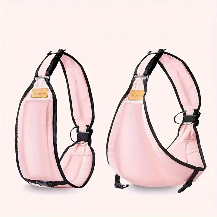 Comfortable Adjustable Baby Carrier - CuddleNest-Pink-Nora Luxe
