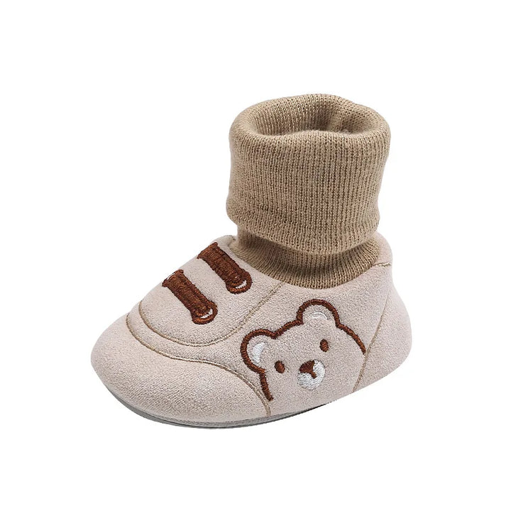 Comfortable and Anti-Slip Socks Shoes for Toddlers - TinySteps-Blue-S (0-6 months)-Nora Luxe
