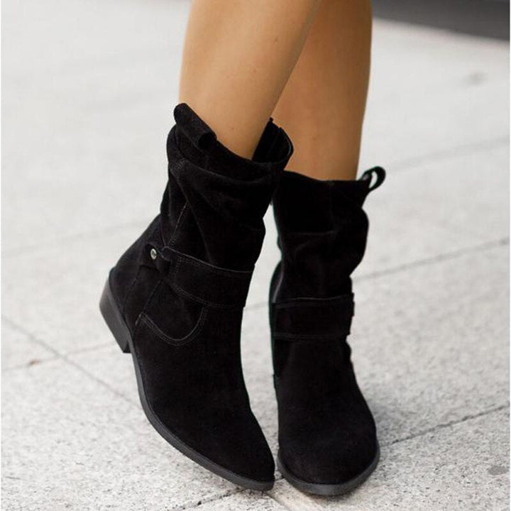 Comfortable Ankle Boots for Women - BellaStep-Black-3.0-Nora Luxe