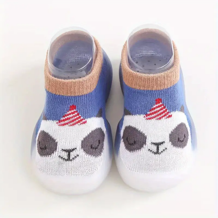 Comfortable Barefoot Toddler Sneakers - BearCubs-Blue-2.5-3-Nora Luxe