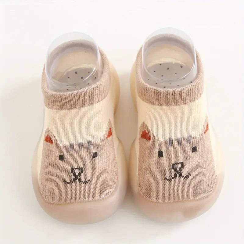 Comfortable Barefoot Toddler Sneakers - BearCubs-Khaki-2.5-3-Nora Luxe