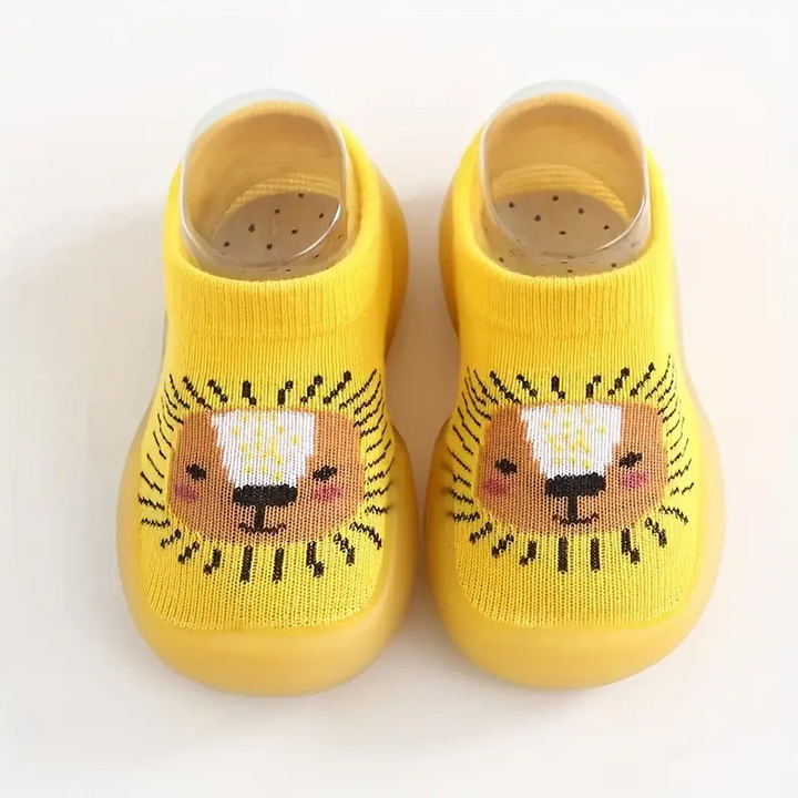 Comfortable Barefoot Toddler Sneakers - BearCubs-Yellow-2.5-3-Nora Luxe