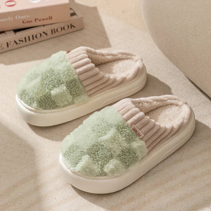 Comfortable Cotton Slippers - Jesse-Gray-7.0-Nora Luxe