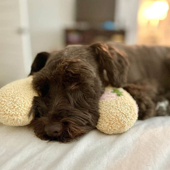 Comfortable Cushion for Dogs - CalmNest-Blue-Nora Luxe