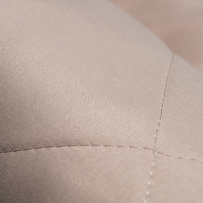 Comfortable Dog Car Bed - RoadPaw-Khaki Cream-Nora Luxe