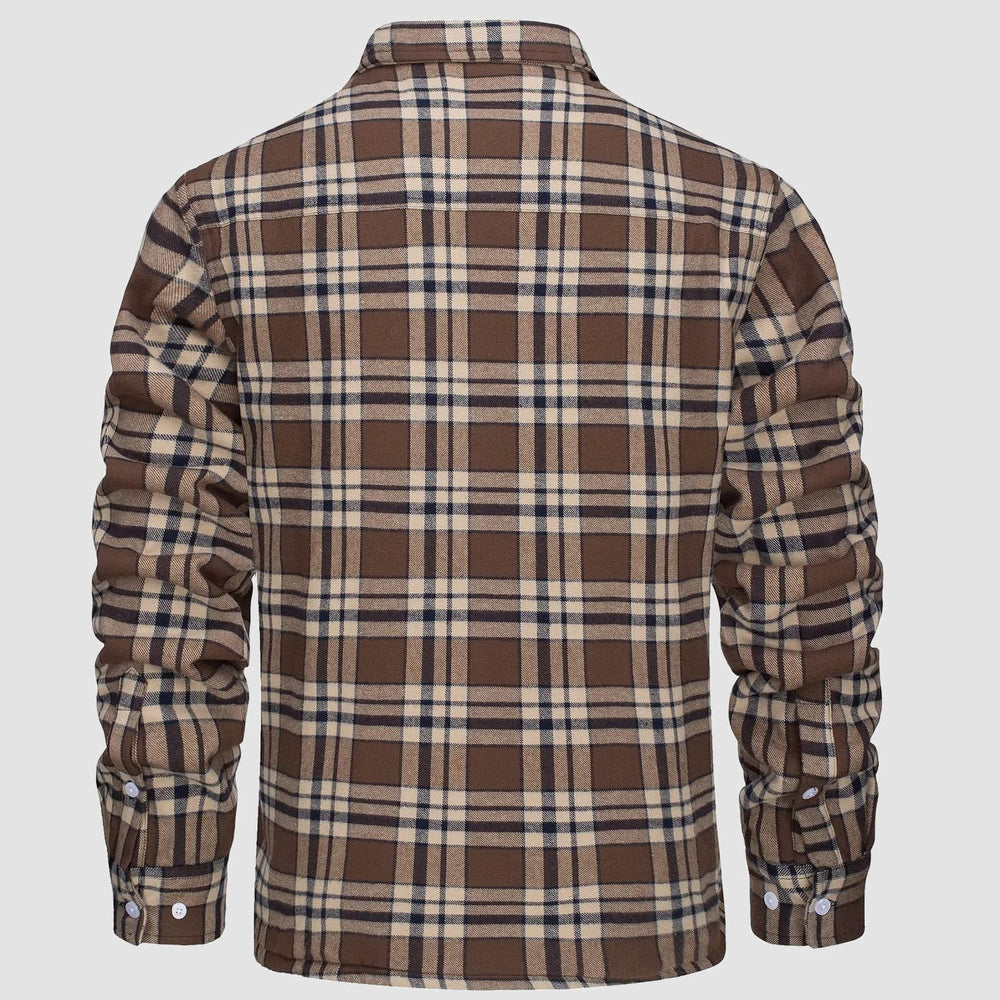Comfortable Fleece Shirt - Ruben-Brown-S-Nora Luxe