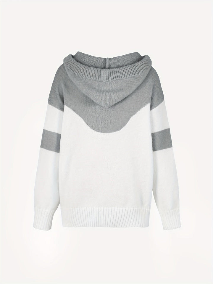 Comfortable Hoodie with Drawstring - Maya-Beige-S-Nora Luxe