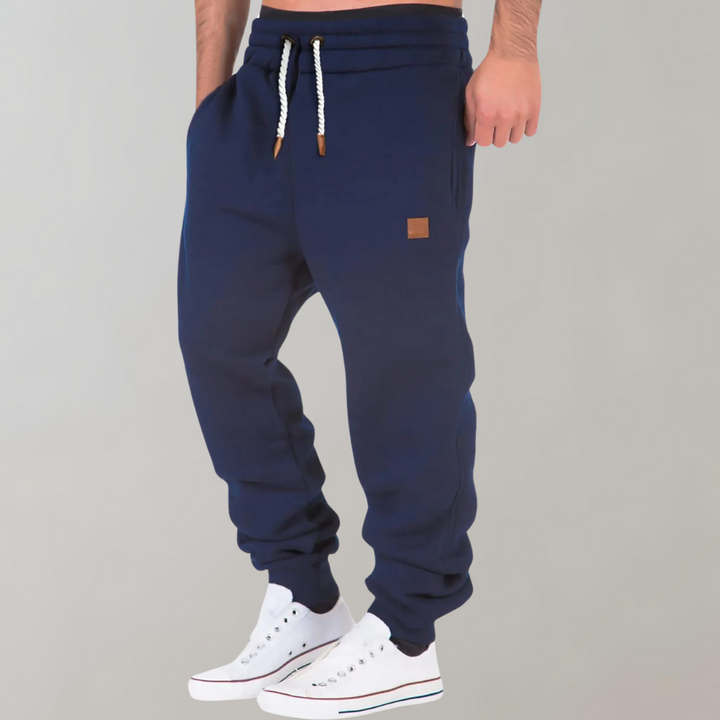 Comfortable Jogging Trousers for Men - Titan-Dark blue-S-Nora Luxe