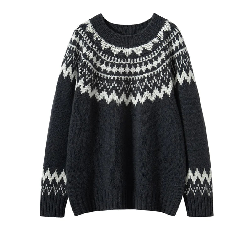 Comfortable Knitted Sweater for Women - Chloe-Beige-S-Nora Luxe