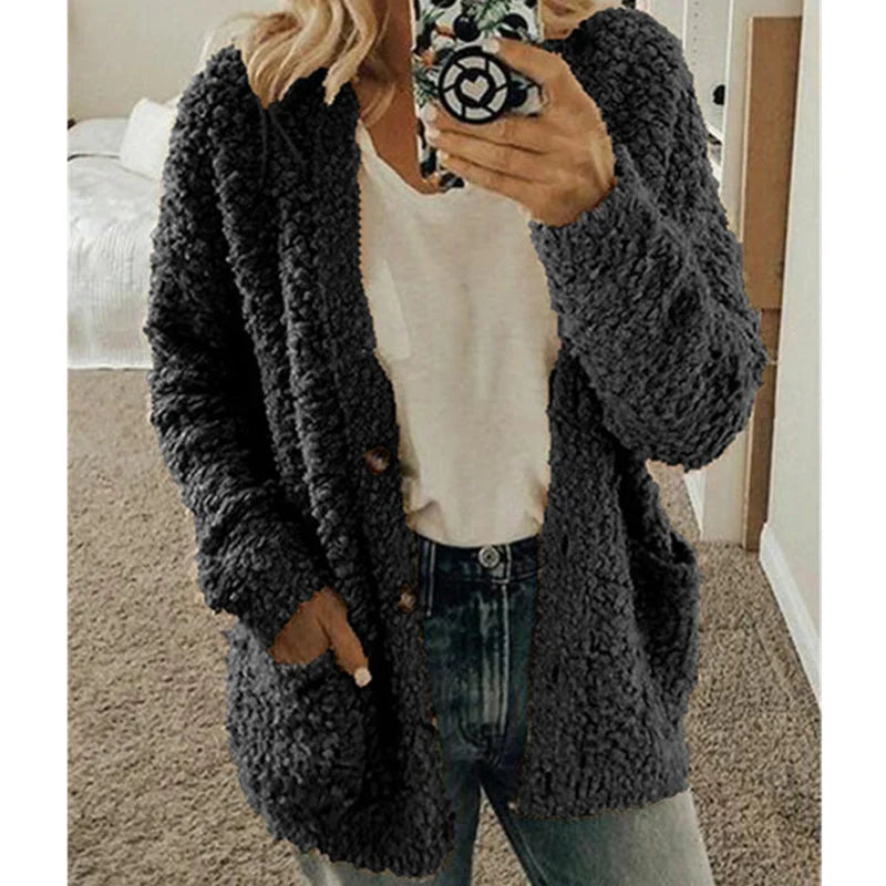 Comfortable Ladies Jacket - Lisa-Black-S-Nora Luxe