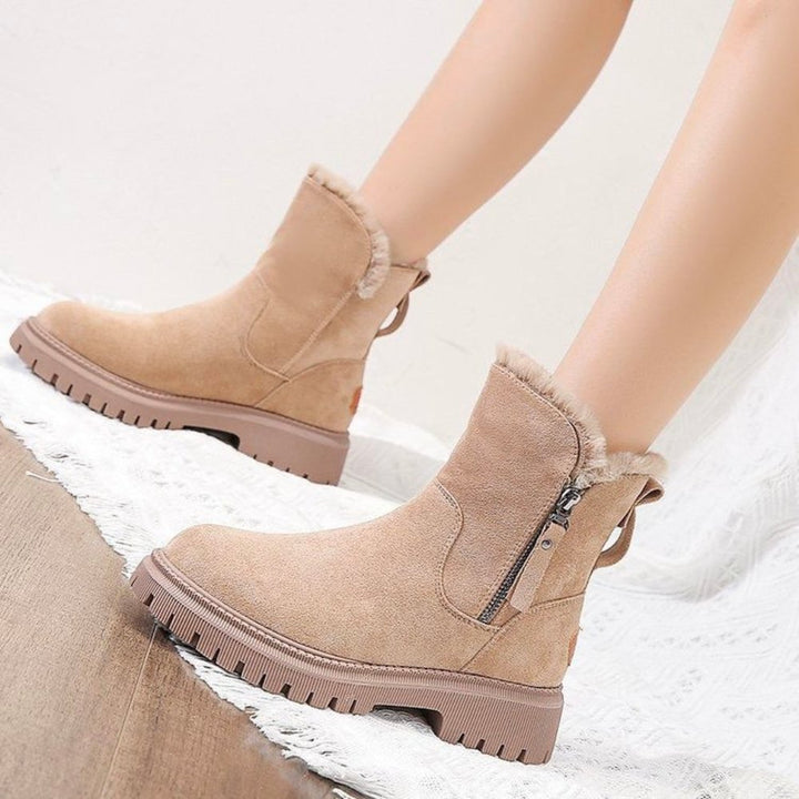 Comfortable Ladies' Winter Boots - Aria-Black-2.5-Nora Luxe