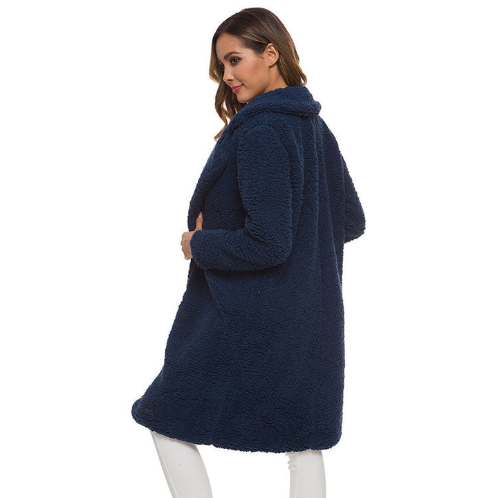 Comfortable Ladies Winter Coat - Mila-Dark Gray-S-Nora Luxe