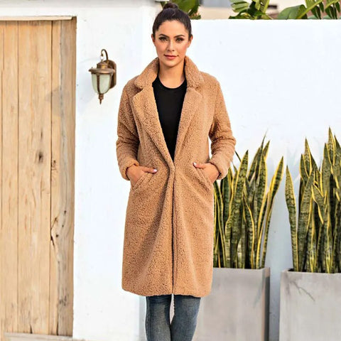 Comfortable Ladies Winter Coat - Mila-Dark Gray-S-Nora Luxe