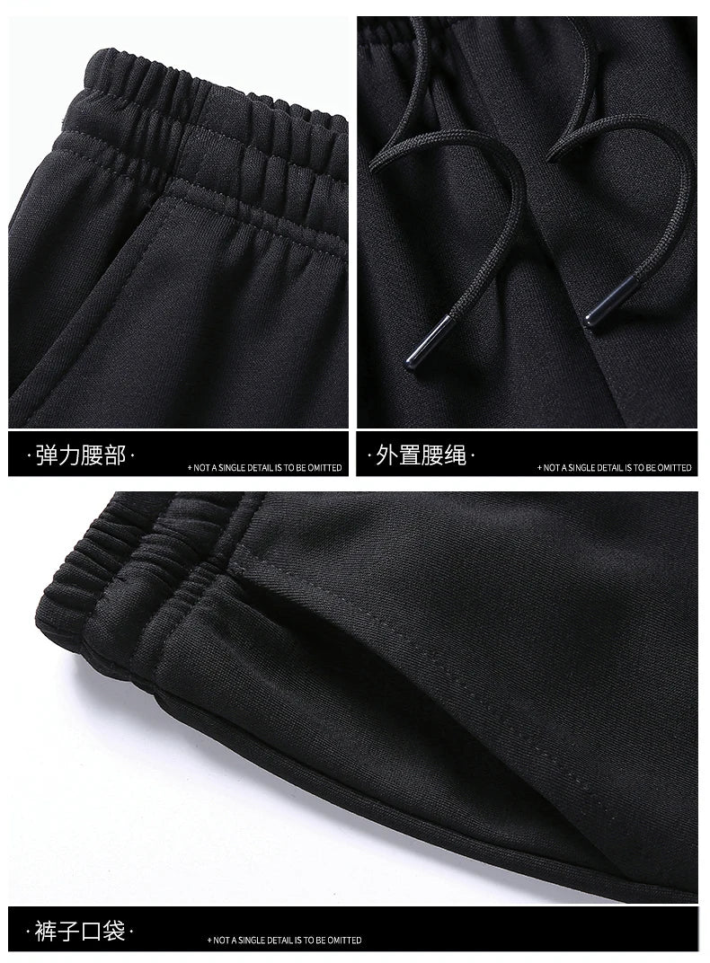 Comfortable Men's Tracksuit - Hunter-Black-S-Nora Luxe
