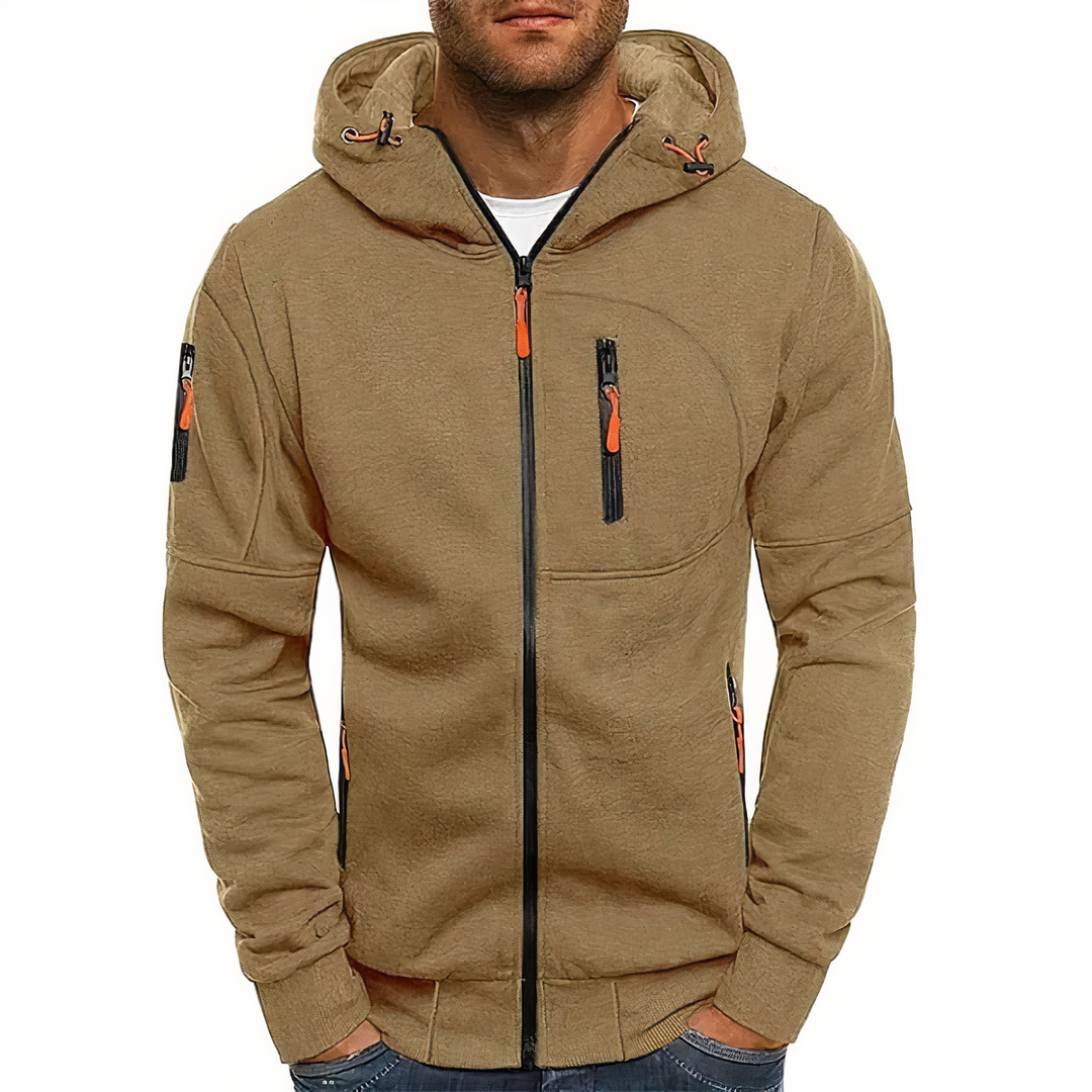 Comfortable Men's Vest - Finn-Khaki-XS-Nora Luxe