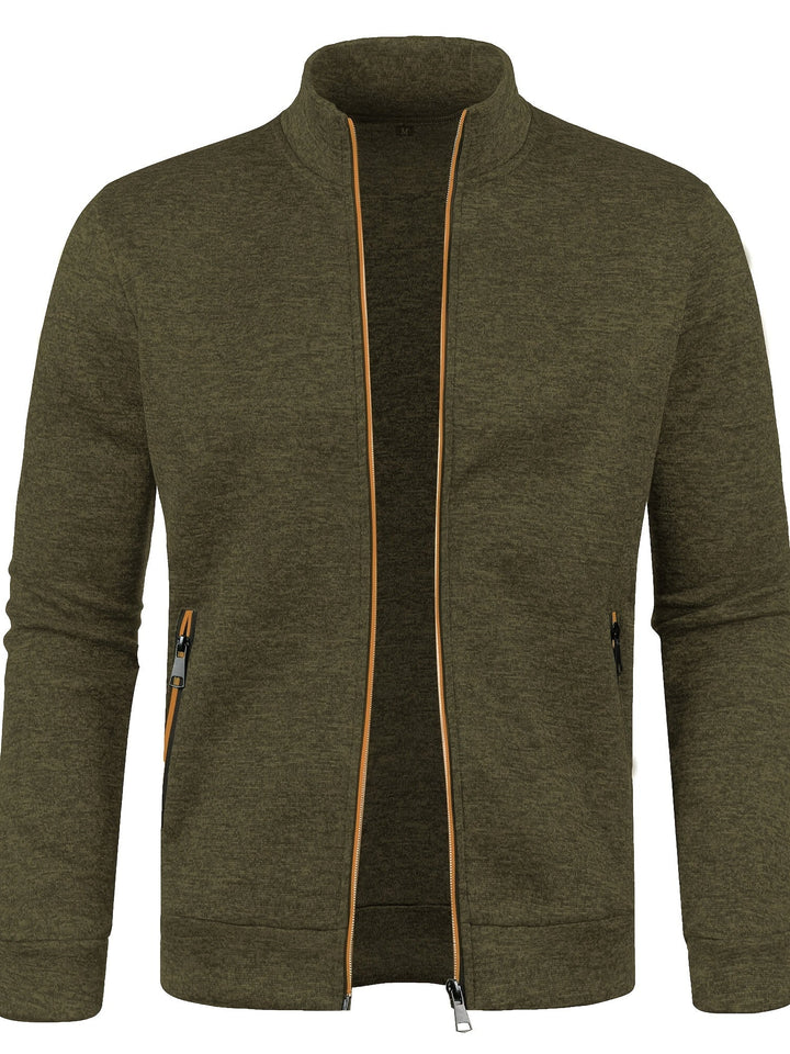 Comfortable Men's Vest - Marco-Olive Green-S-Nora Luxe