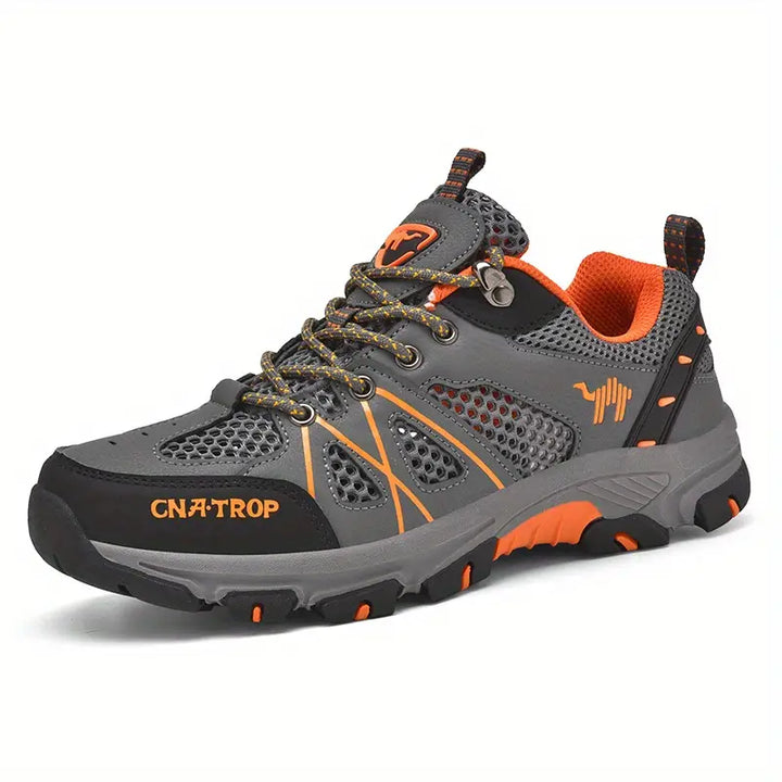 Comfortable Mountain Shoes - SummitPro-Gray-6.5-Nora Luxe