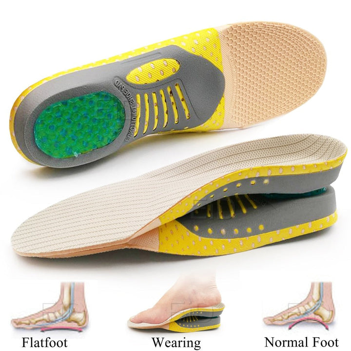 Comfortable Orthopedic Insoles for Flat Feet - FlexiArch-S-1 pair-Nora Luxe