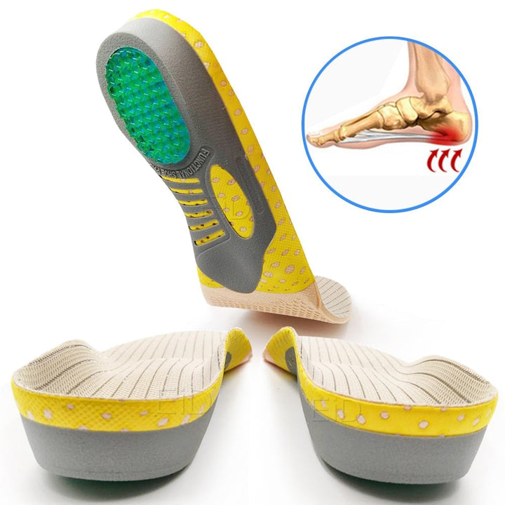 Comfortable Orthopedic Insoles for Flat Feet - FlexiArch-S-1 pair-Nora Luxe