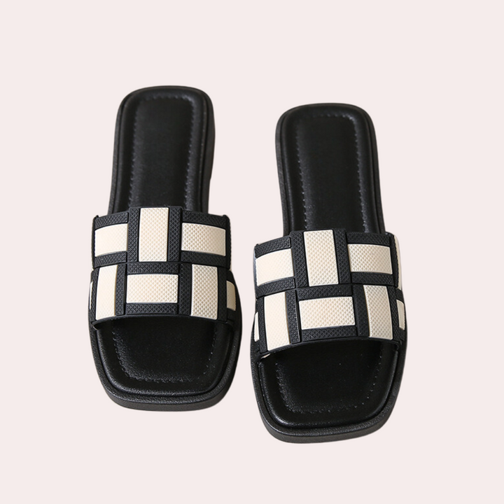 Comfortable Sandals for Women - Isla-White-3-Nora Luxe