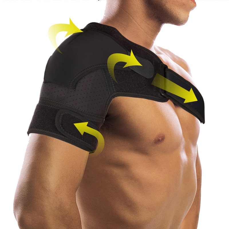 Comfortable Shoulder Brace - FlexiShoulder-1 x FlexiShoulder-Links-Nora Luxe