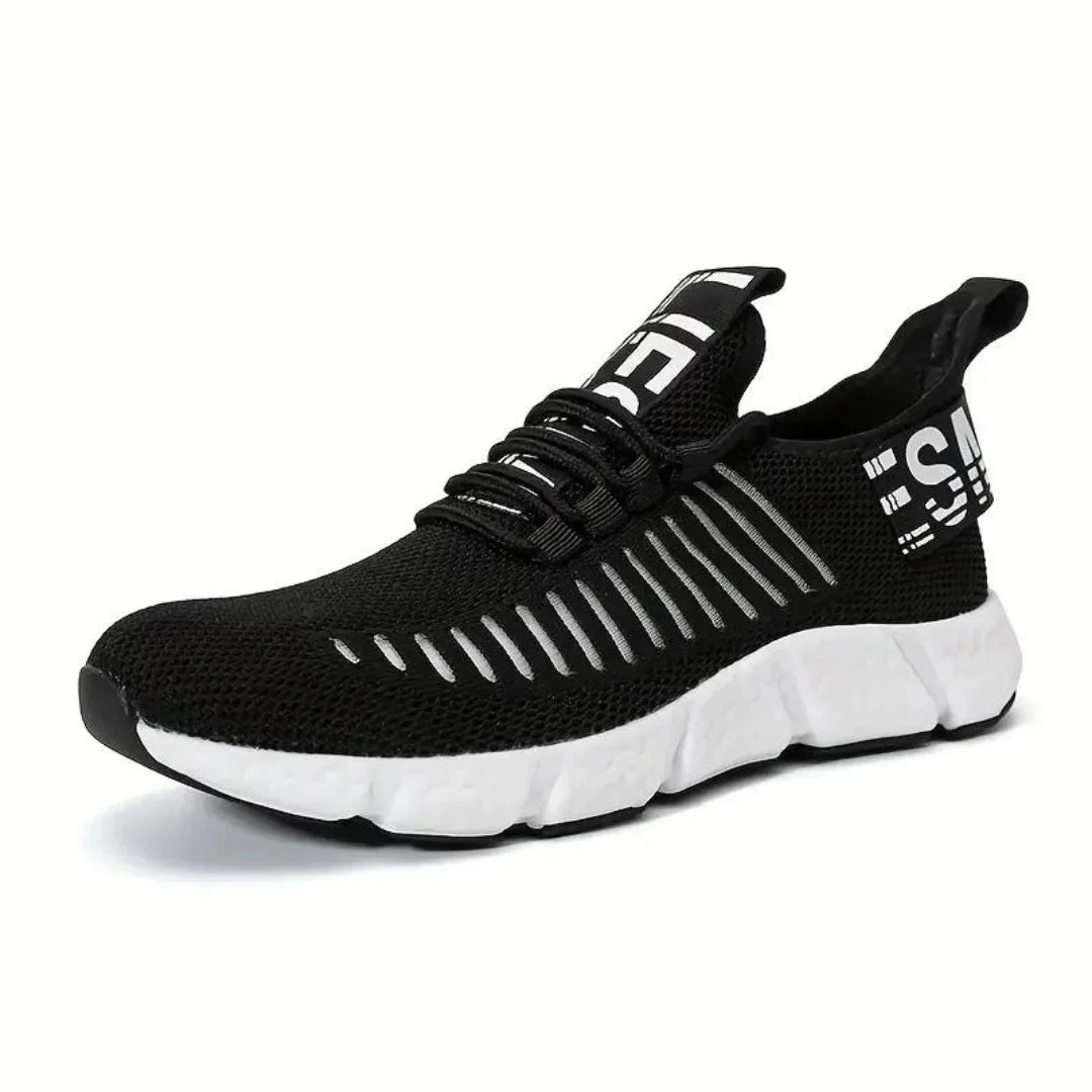 Comfortable Sneakers - VitalSteps-Black-5.5-Nora Luxe