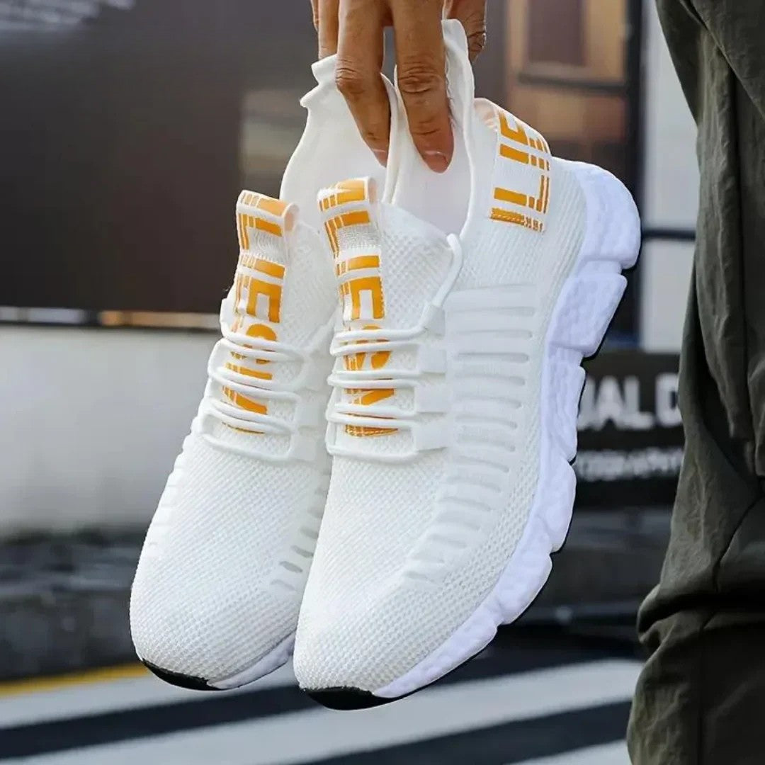 Comfortable Sneakers - VitalSteps-White-5.5-Nora Luxe