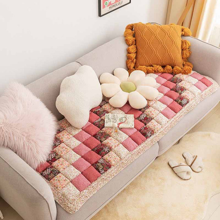 Comfortable Sofa Cover - GardenGuard-Pink-23.62 x 62.99 inches-Nora Luxe