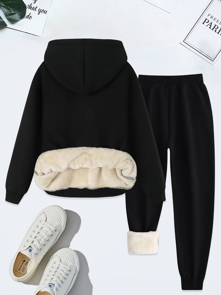 Comfortable Two-Piece Clothing Set for Women - Livia-Light Gray-S-Nora Luxe
