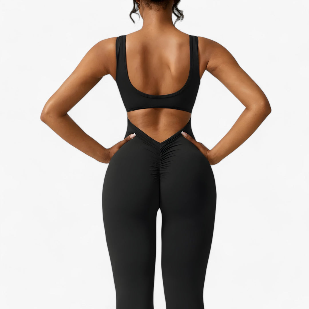Comfortable Women's Jumpsuit – Amélie-Black-XS-Nora Luxe