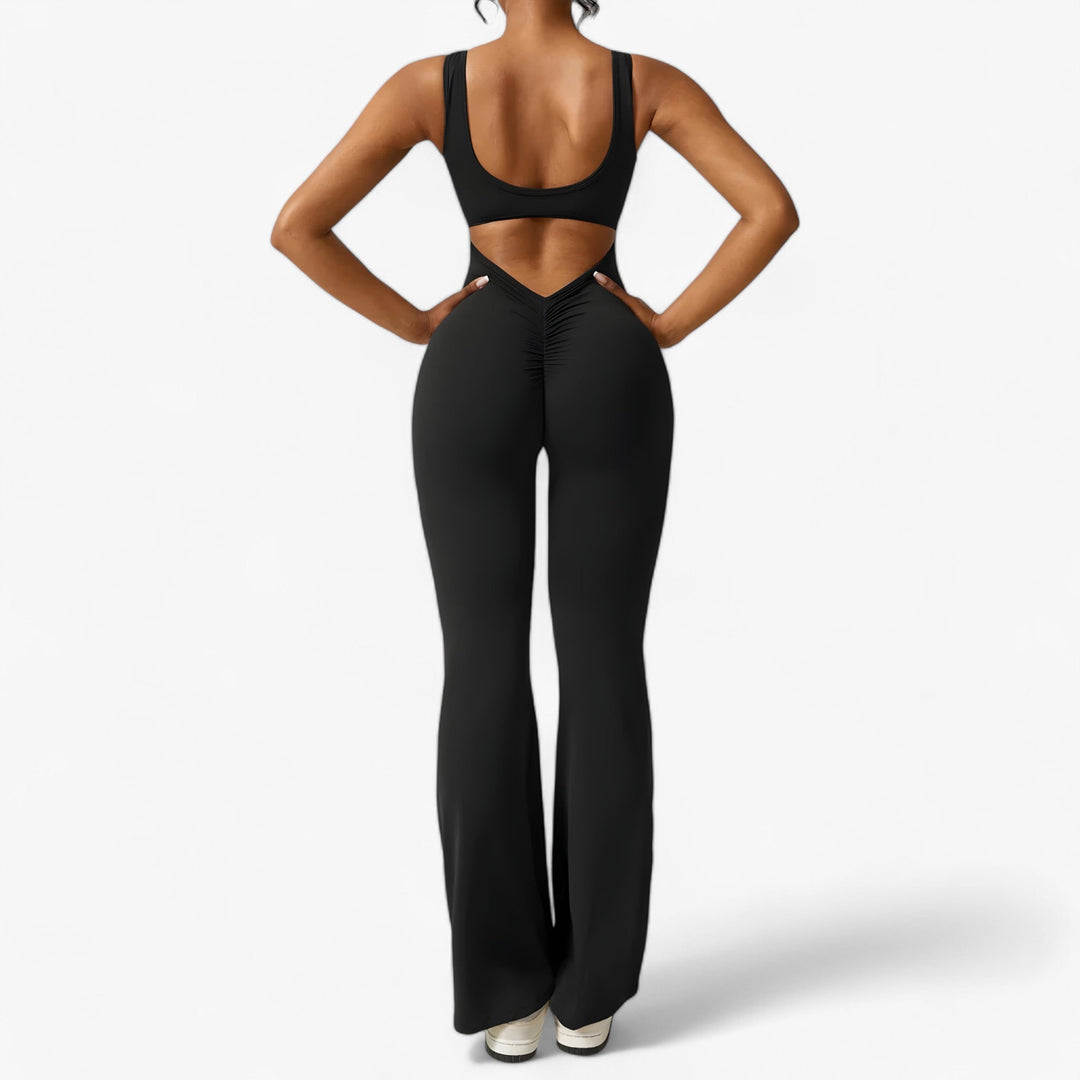 Comfortable Women's Jumpsuit – Amélie-Black-XS-Nora Luxe