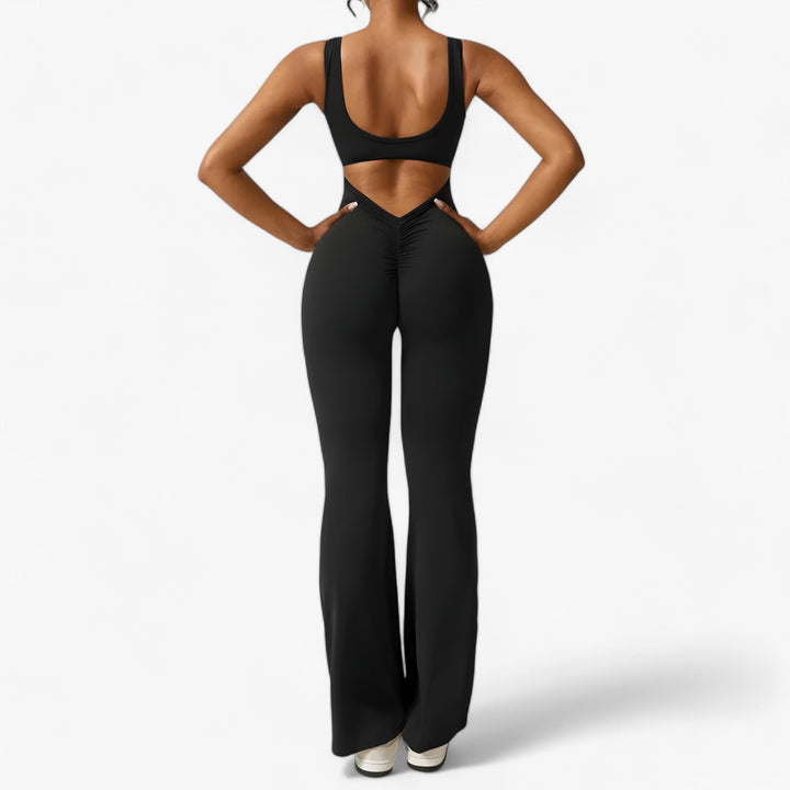 Comfortable Women's Jumpsuit – Amélie-Black-XS-Nora Luxe