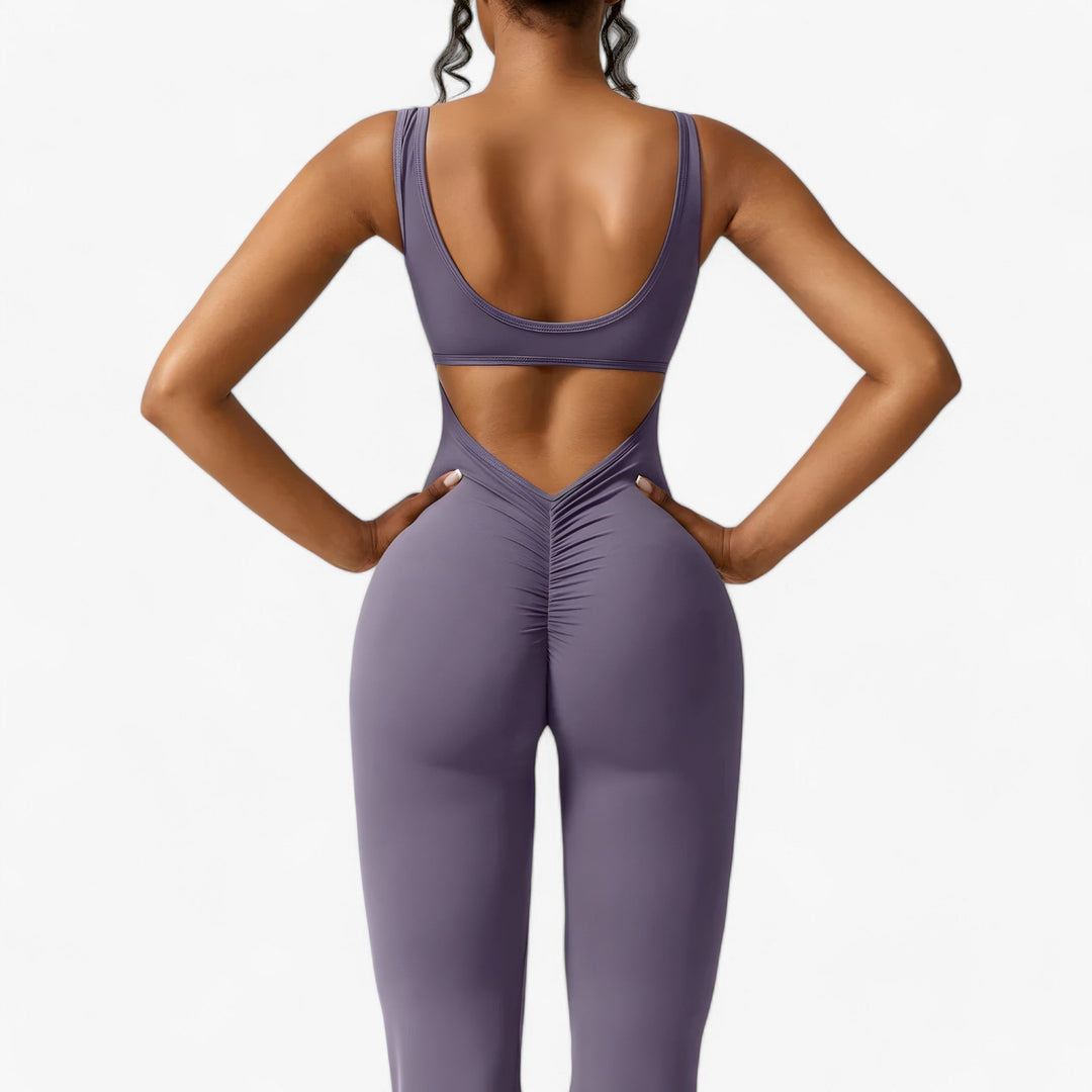 Comfortable Women's Jumpsuit – Amélie-Black-XS-Nora Luxe