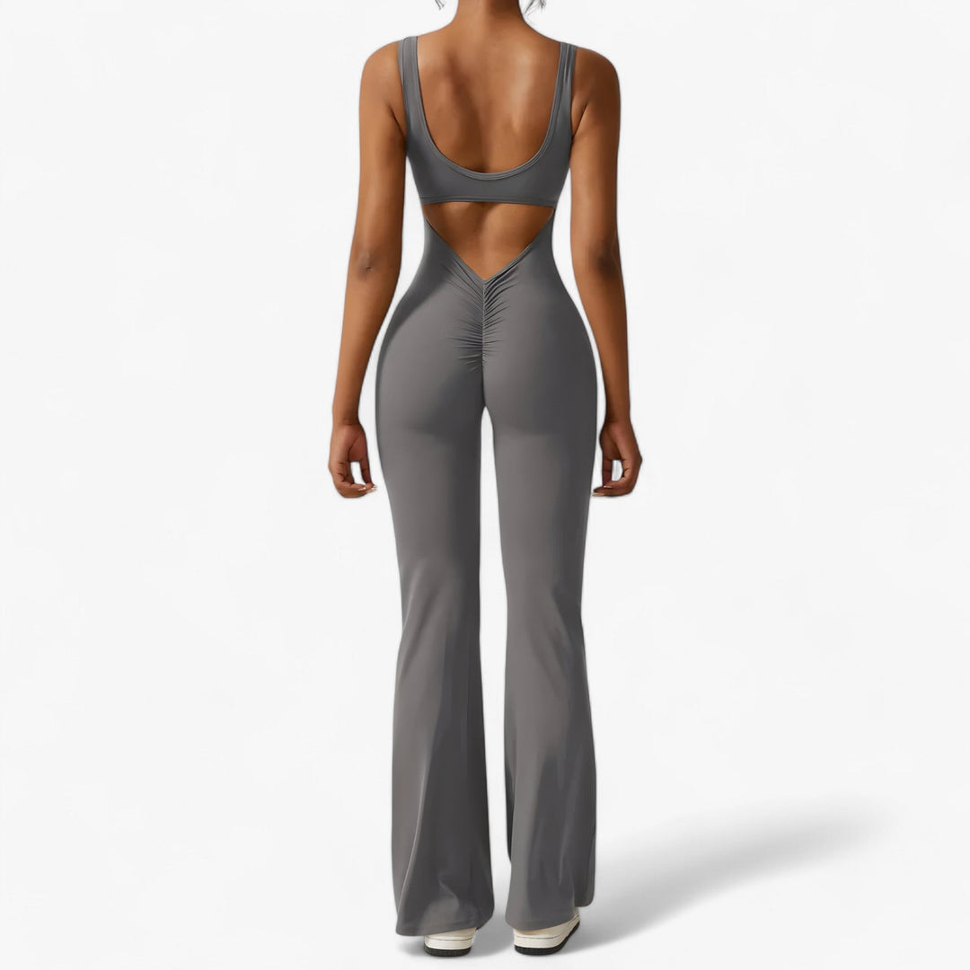 Comfortable Women's Jumpsuit – Amélie-Gray-XS-Nora Luxe