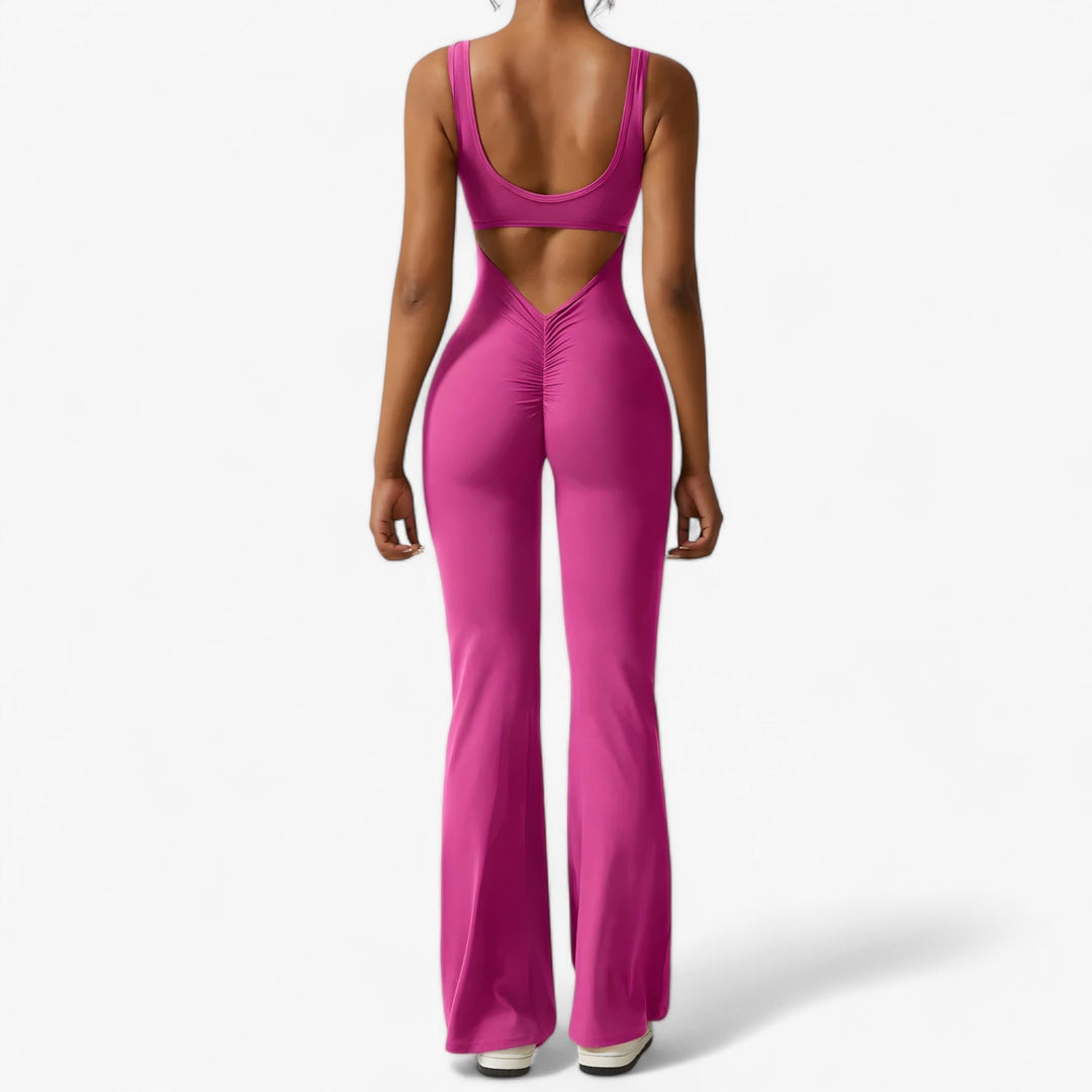 Comfortable Women's Jumpsuit – Amélie-Pink-XS-Nora Luxe