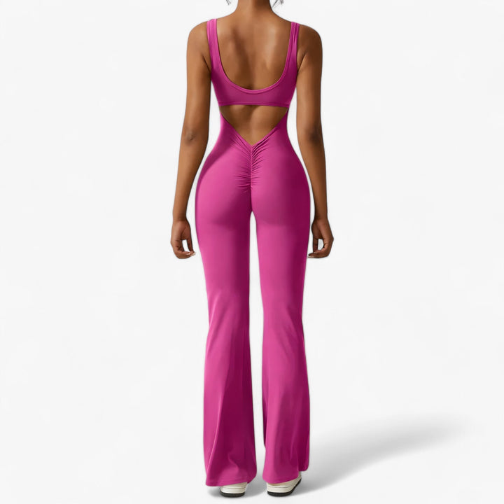 Comfortable Women's Jumpsuit – Amélie-Pink-XS-Nora Luxe