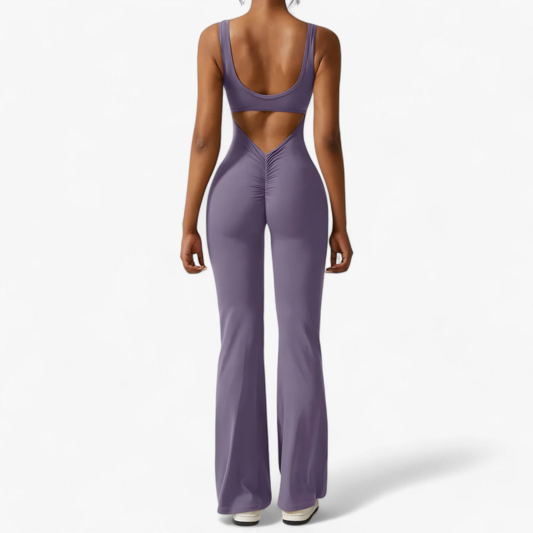 Comfortable Women's Jumpsuit – Amélie-Purple-XS-Nora Luxe