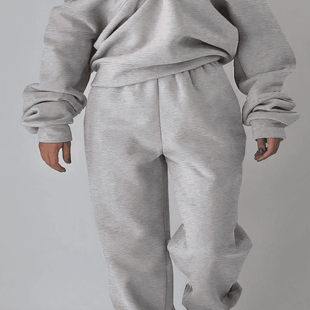 Comfortable Women's Tracksuit - Ava-Gray-S-Nora Luxe