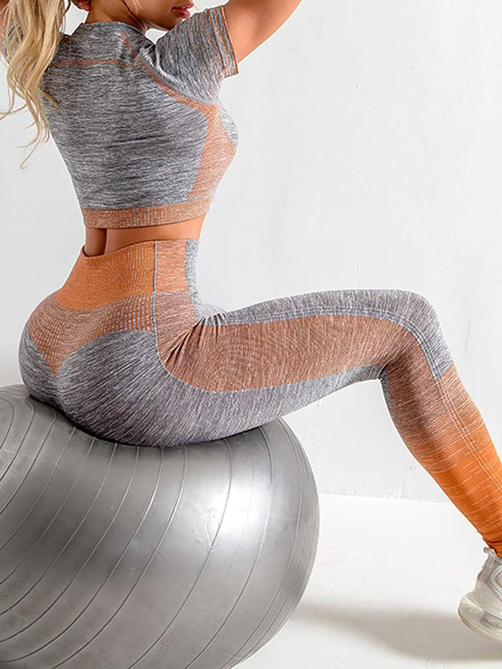 Comfortable Yoga Set - SparkFit-Long Sleeve Black-S-Nora Luxe