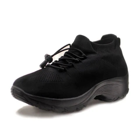 ComfortEase Therapeutic Shoes | All-Day Comfort and Support-4-Black-Nora Luxe