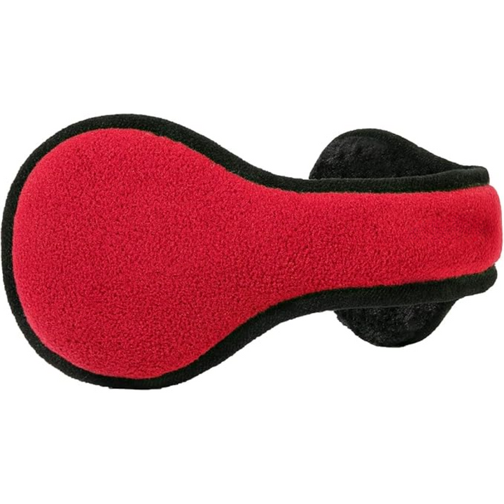 Comfy Foldable Fleece Ear Covers - SnugMuffs-Red-Nora Luxe