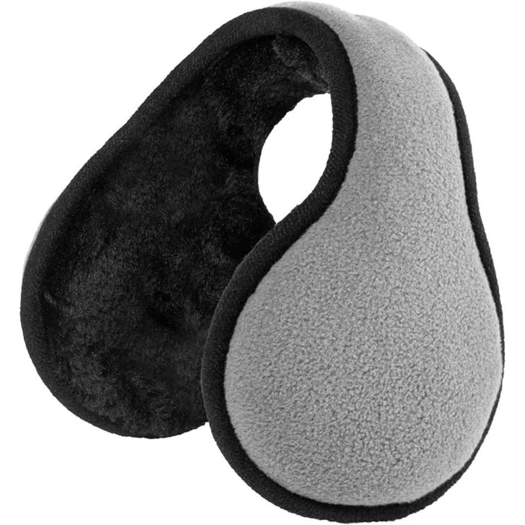 Comfy Foldable Fleece Ear Covers - SnugMuffs-White-Nora Luxe